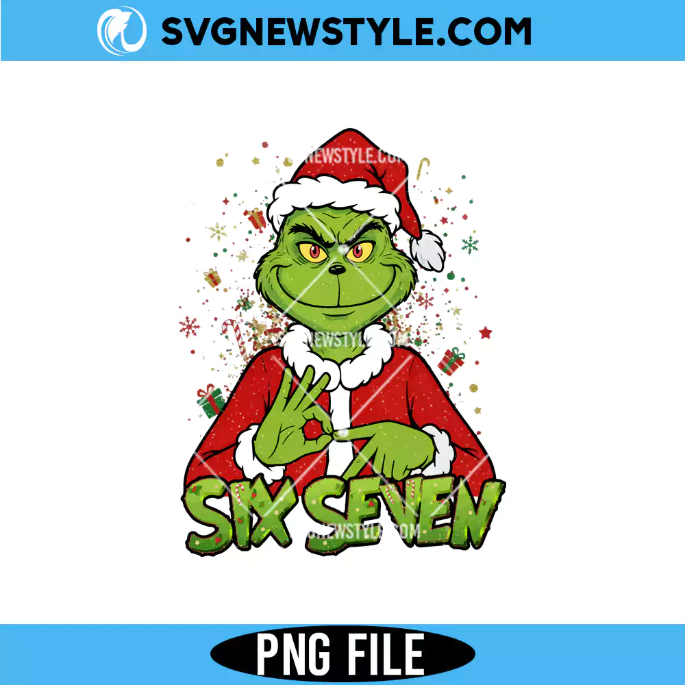 Six Seven Meme Christmas Green Guy PNG, Christmas meme PNG | Instant Download 1 Six Seven Meme Christmas Green Guy PNG