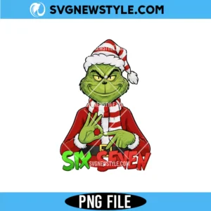 Funny Six Seven Meme Christmas Grincmas Guy Png