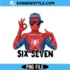 Six Seven Meme Superhero Png