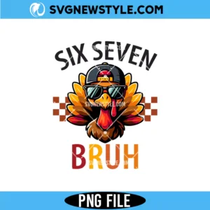 Six Seven Meme Turkey Kids Bruh Png