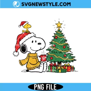 Peanuts Snoopy Holiday PNG