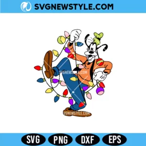 Goofy Christmas Svg
