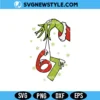 Grinch Hand Holding 6 7 Ornament SVG, Christmas SVG for Cricut, PNG | Digital Download 2 Grinch Hand Holding 6 7 Ornament SVG