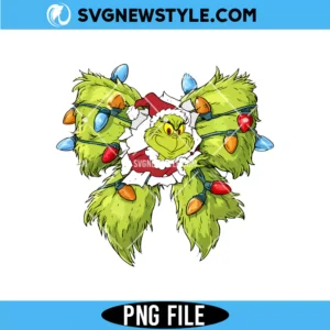 Grinch Christmas Lights PNG