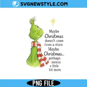 Grinch Holiday Clipart PNG