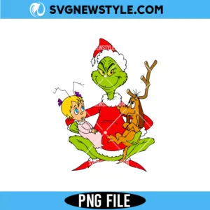 Grinch and Cindy Lou Who Png
