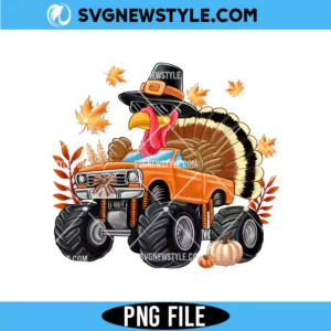 Happy Thanksgiving Monster Truck Png