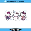 Hello Cat Christmas Png, Girls Holiday Png, Digital Download 2 Hello Cat Christmas Png