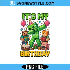 It's My Birthday Png