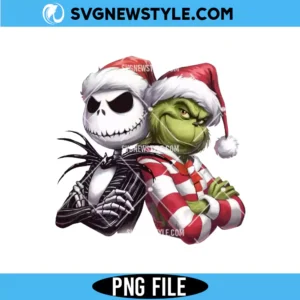 Jack Skellington And Grinch PNG