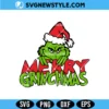 Merry Grinchmas SVG Clipart