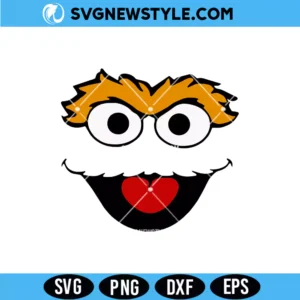 Puppet Show Monster Face SVG