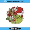 Retro Christmas Grinch PNG Clipart