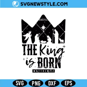 Retro Religious Christmas Dad Svg