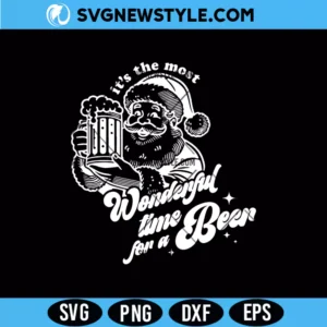Christmas Beer Svg