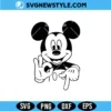 Six Seven 6 7 Mickey Svg