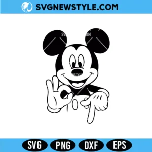 Six Seven 6 7 Mickey Svg