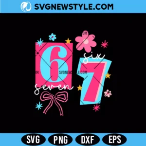 6 7 Svg