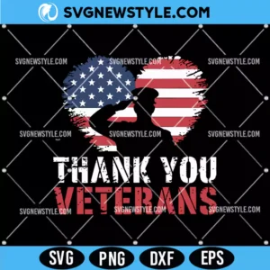 Thank you Veterans SVG File