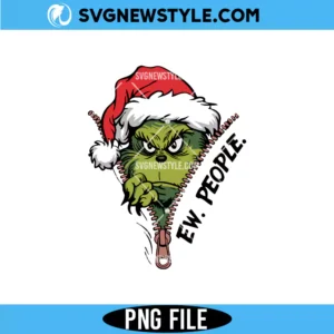 The grinch Ew People SVG