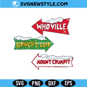 Welcome to Whoville Holiday Svg