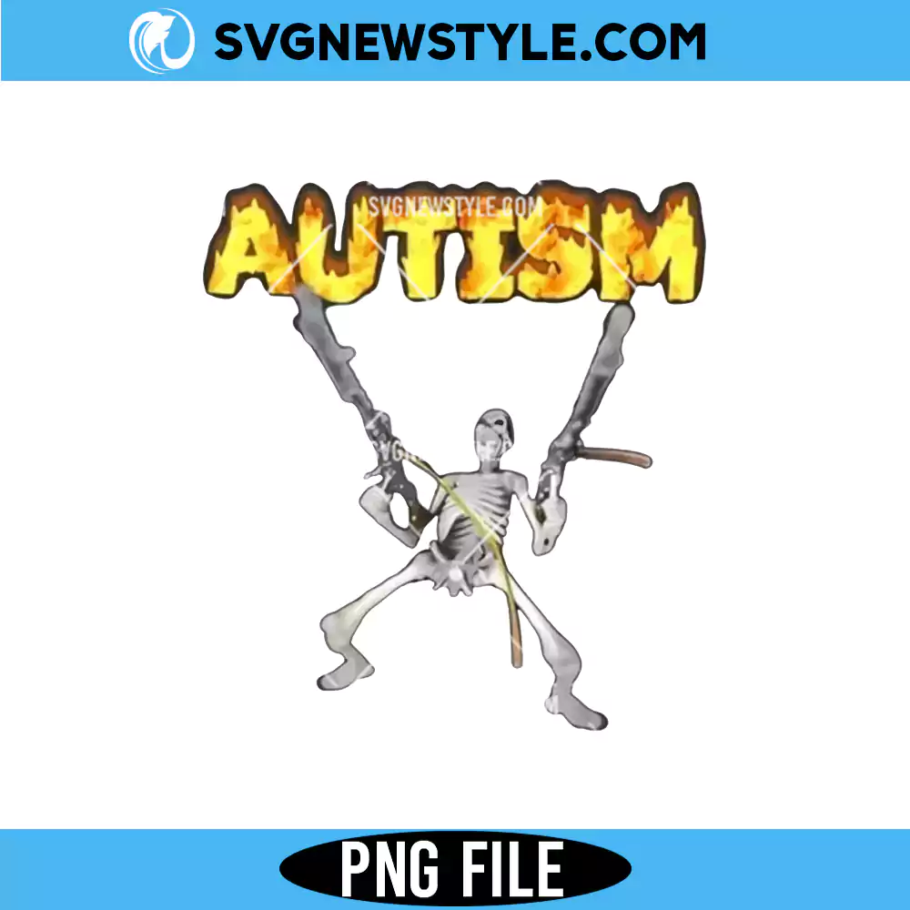 Autism Skeleton Meme Png, Autism Awareness Meme PNG | Digital Download 1 Autism Skeleton Meme Png