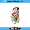 Cartoon Mouse And Friends Christmas Png, Xmas Holiday Png, Digital Download 3 Cartoon Mouse And Friends Christmas Png
