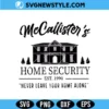 McCallister's Home Security SVG