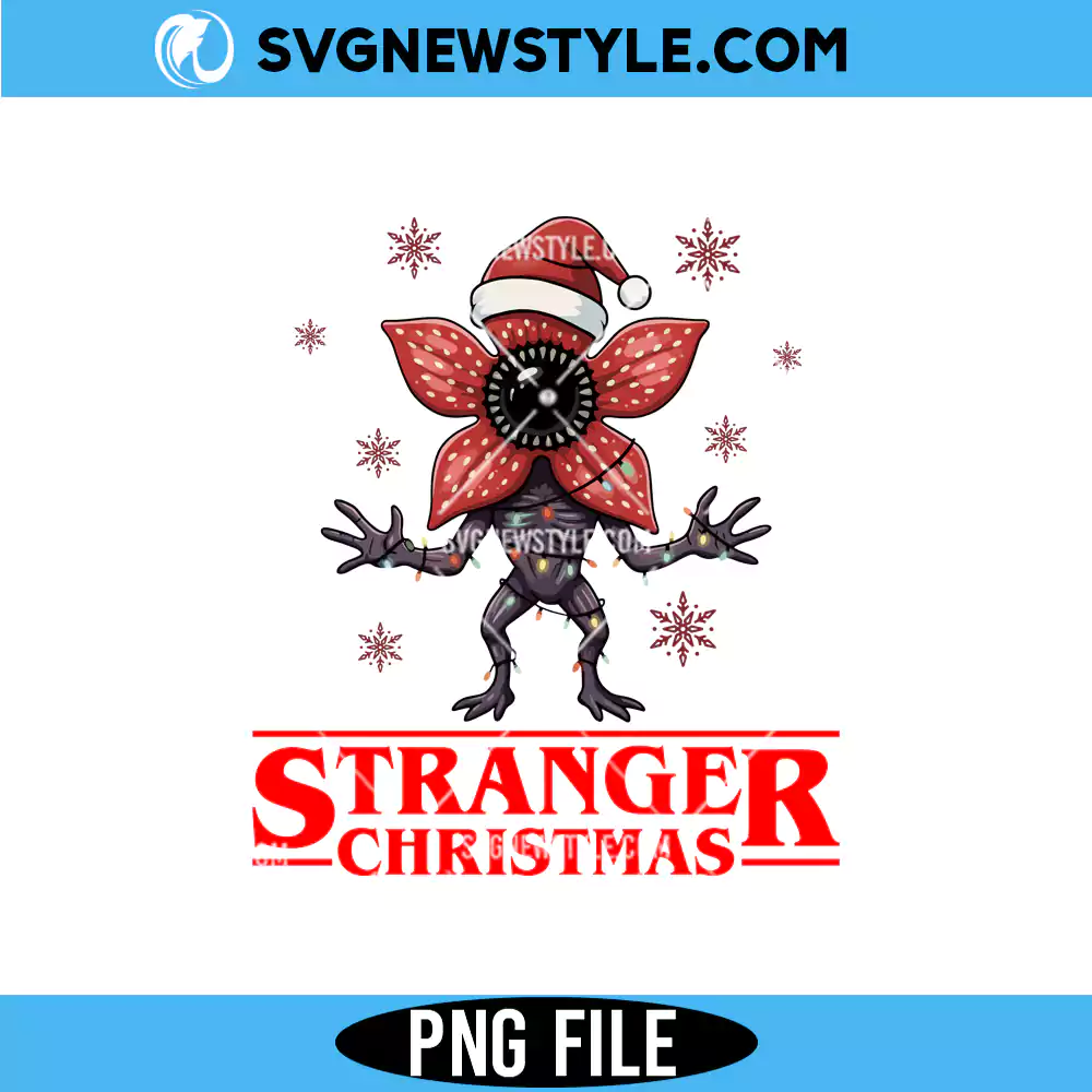 Stranger Christmas Clipart, Christmas clipart PNG | Digital Download 1 Stranger Christmas Clipart