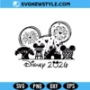 Disney Parks 2026 Svg