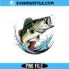 Epic Bass Fish Jumping Out of Water Png, Fishing clipart PNG | Digital Download 2 Epic Bass Fish Jumping Out of Water Png