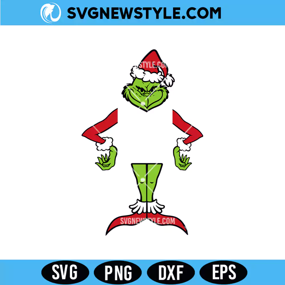Christmas Tree Topper Grinch Svg Bundle, Png, Dxf | Digital Download 1 Christmas Tree Topper Grinch Svg Bundle