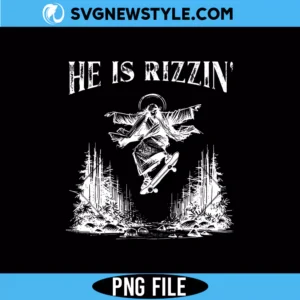 He Is Rizzin Png