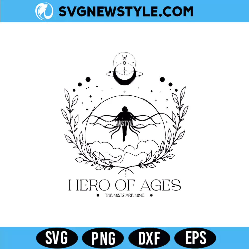 Hero Of Ages Svg, Sanderson Fan Svg, PNG DXF EPS | Digital Download 1 Hero Of Ages Svg