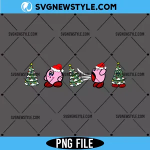 Kirby Christmas Png