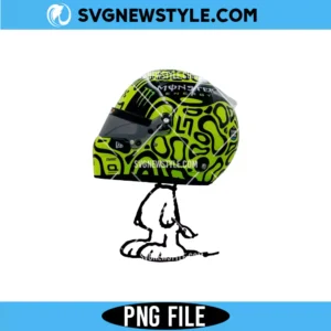 Lando Norris Racing Helmet Snoopy Png
