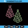 Mickey Mouse Heads Christmas Trees SVG
