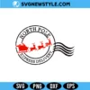North Pole Express Delivery Svg