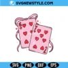 Playing Cards Valentine 67 SVG, Six Seven svg, PNG, DXF, EPS | Digital Download 3 Playing Cards Valentine 67 SVG