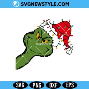 Retro grinch Svg