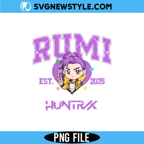 Rumi Huntrix Demon Hunters Png, Anime Demon Hunter PNG | Digital Download