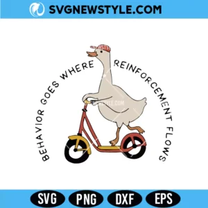 Silly Goose Behavior SVG