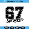 Six Seven PNG SVG