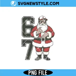 Six seven Trendy Christmas Png