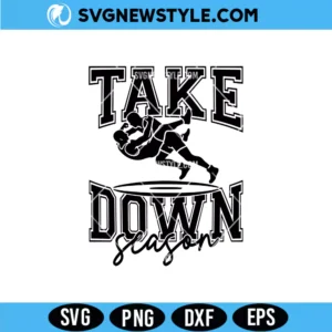 Take Down Season Svg
