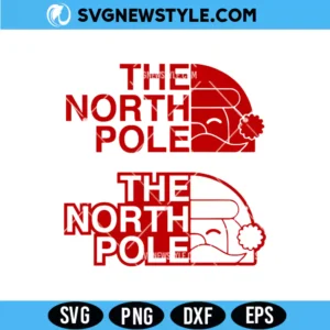 The North Pole Santa Svg