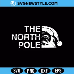 The North Pole Santa SVG Design