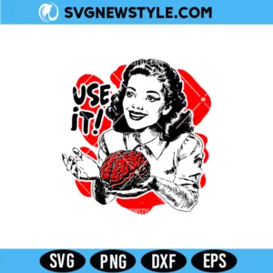Use Your Brain Svg