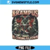 Vintage Krampus PNG
