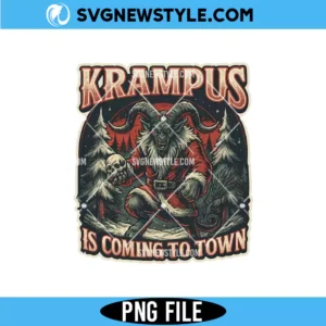 Vintage Krampus PNG